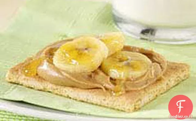 Burro di arachidi e banana 