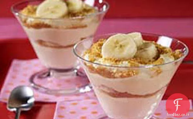 Tazze di banana a due piani
