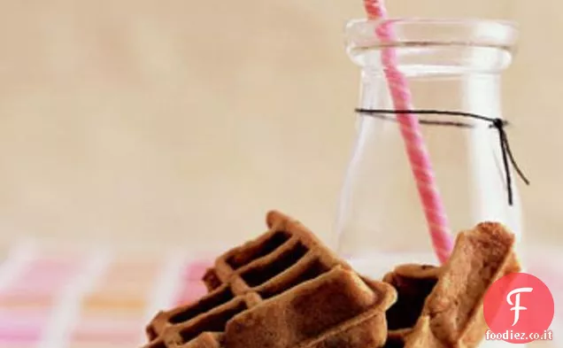 Cialde al cioccolato alla banana