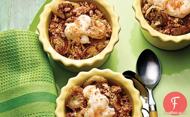 Crumble di banana