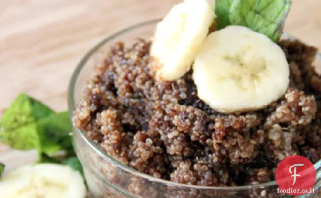 Cioccolato Banana Colazione Quinoa
