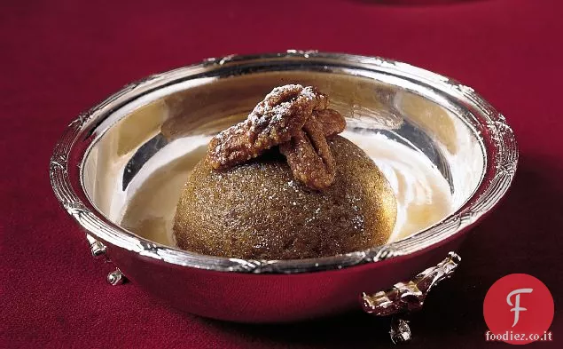 Torte di banana con salsa al rum