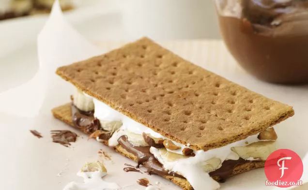 Banana-Nutella S'Mores