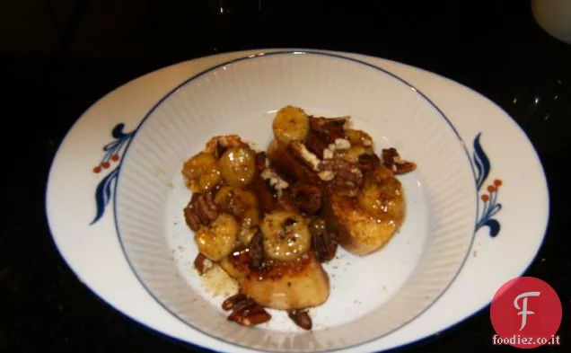 Dolore Perdu con banane e noci Pecan