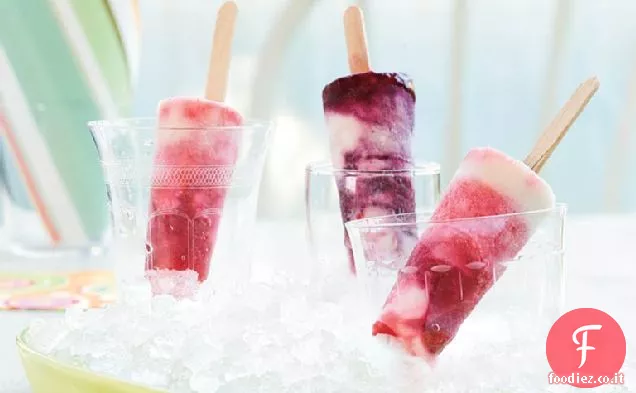 Berry-Banana Congelatore Pops