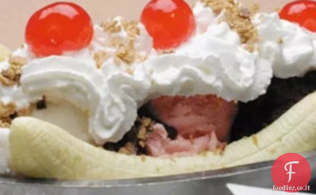 La Banana Boat Sundae