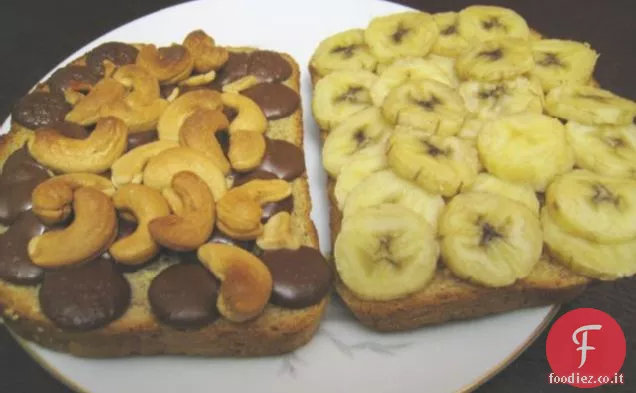Banana Cioccolato Anacardi Panini