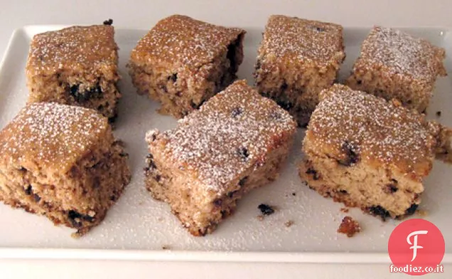 Barrette di banana al cioccolato e cannella
