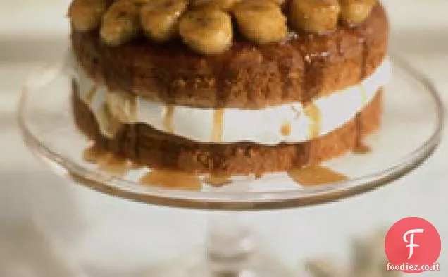 Banana Bourbon Torta a strati