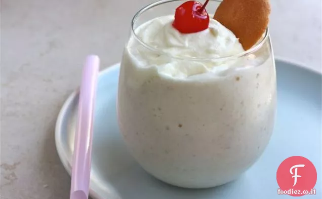 Frullato di budino di banana arrosto