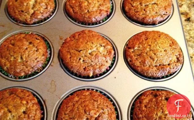 Muffin di banana Noce crusca