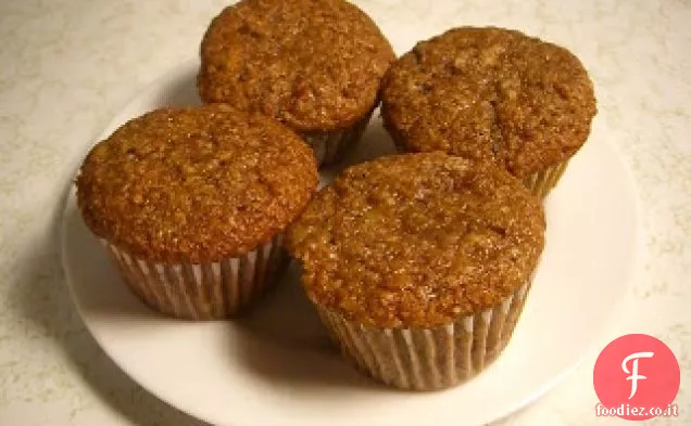 Muffin di lino alla banana