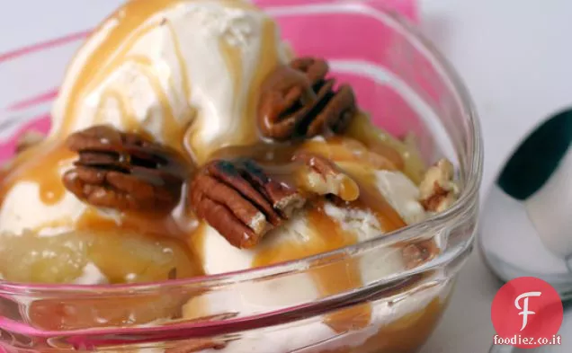 Caldo di banana e Cajeta Sundaes
