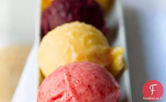 Sorbetto di ananas Banana