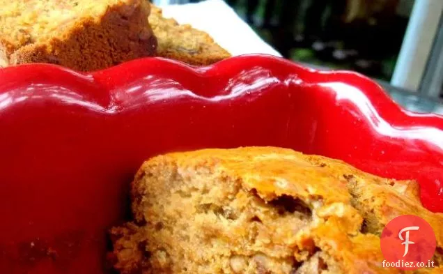 Vegan Banana Pane alle noci