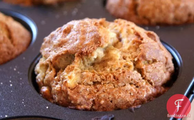 Muffin alla banana e pera Tofino