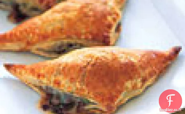 Banana-Fagioli neri Empañadas