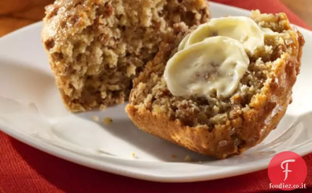 Muffin al miele di banana