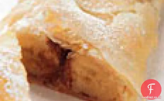 Strudel di cioccolato alla banana