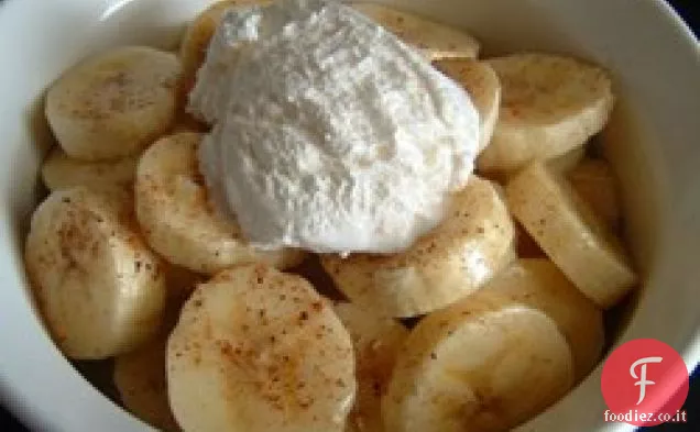 Le banane al forno di Carla