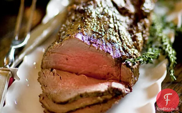 Filetto di manzo con riduzione di prugne porto-spiaggia