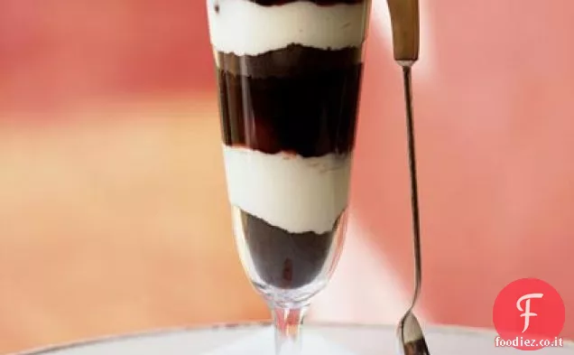 Semifreddi di cheesecake della Foresta Nera