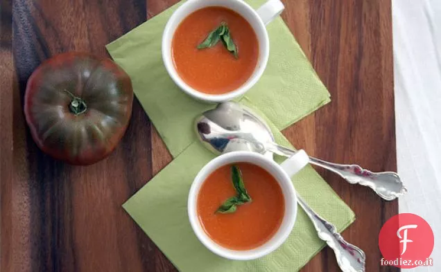 Crema senza crema di zuppa di pomodoro