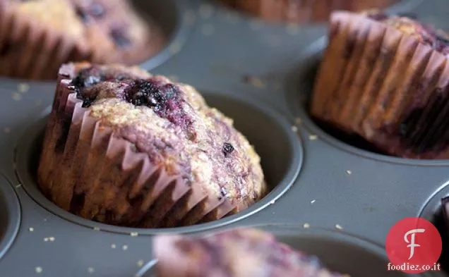 Muffin per la colazione al lampone nero