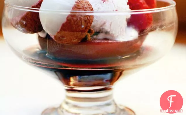 No Churn Litchi e lampone turbinio Gelato Migliore Leccare! 200