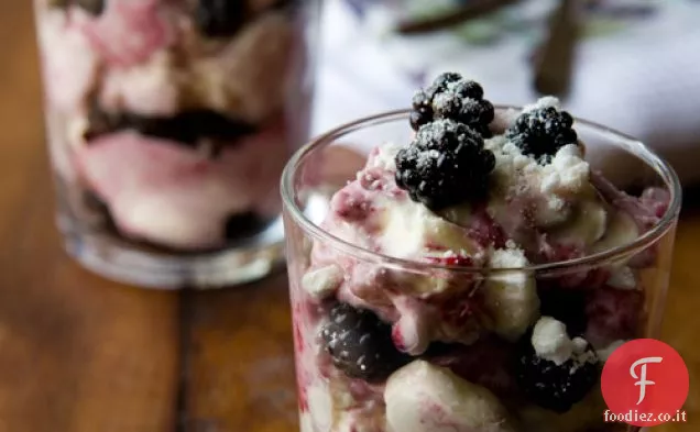 Buon umore Cibo Blackberry Mess