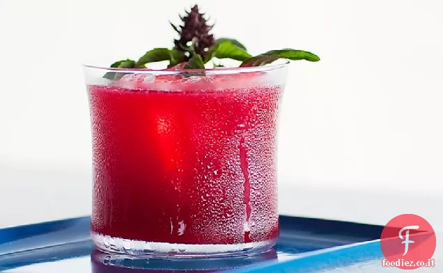 Blackberry-gin Fizz
