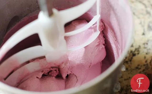 Delizioso gelato alla mora
