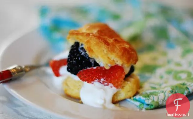 Shortcakes alla fragola e mora