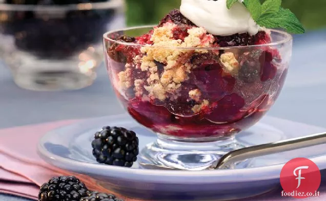 Facile Blackberry Cobbler