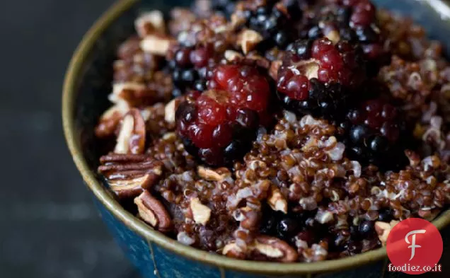 Ricetta di quinoa alla cannella calda e nocciola