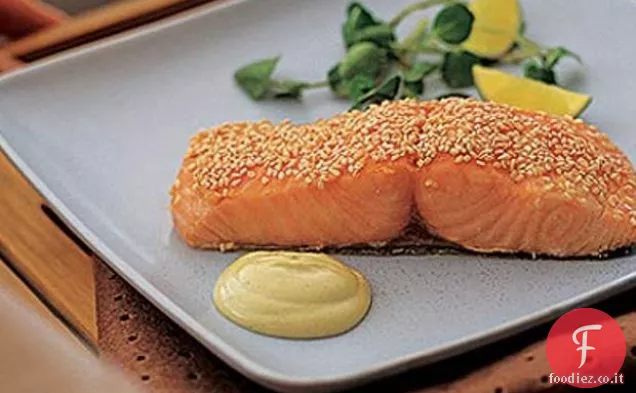 Salmone con Wasabi Mayo
