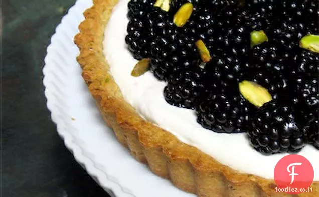 Crostata di more con Crosta di Pistacchio