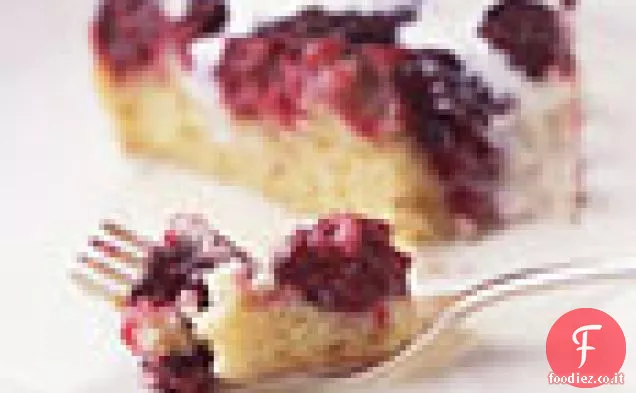 Torta capovolta di mora