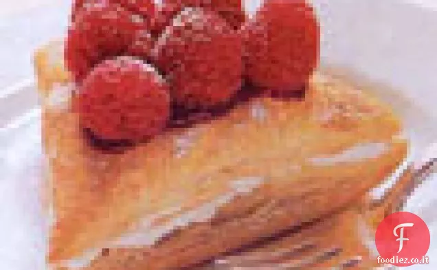 Sbuffi di bacche con Crema di Moscato all'arancia