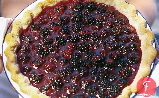 Torta di more fresche