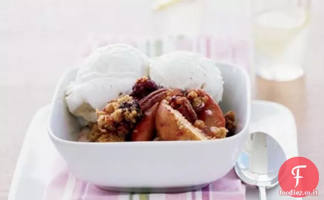 Nettarina-Boysenberry Vaniglia - Pecan Croccante