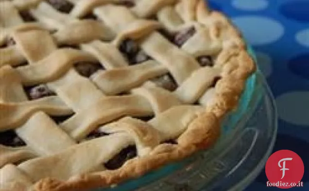Torta di more e mirtilli