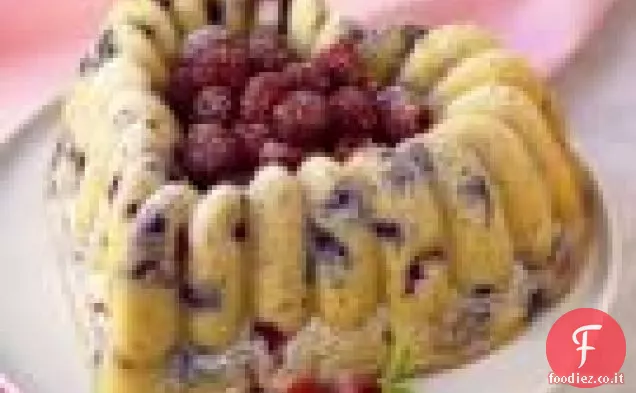 Torta Bundt ® di frutti di bosco misti