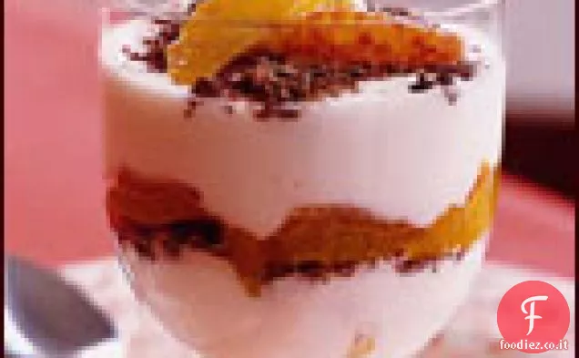 Arancia rossa e cioccolato sciocchezza