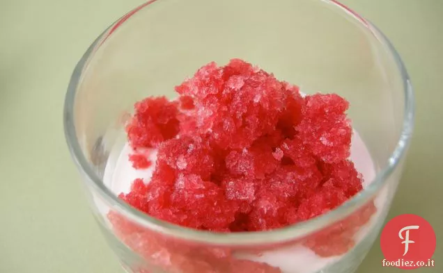 Granita di Arancia rossa, Mandarino e Cardamomo