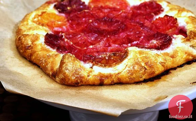 Squamosa Crostata di arancia rossa