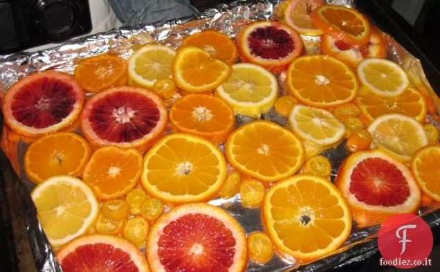 Crostata Arancione caramellata al cioccolato