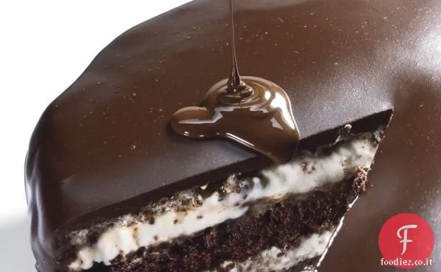 Pennino al cacao, cioccolato e Acquoise agli agrumi