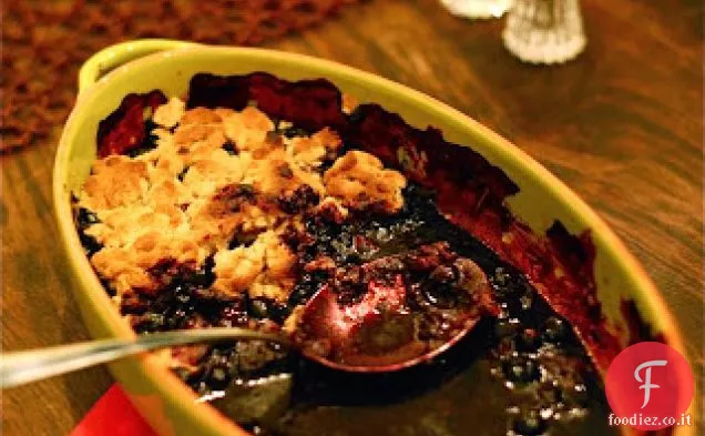 Martha's Blueberry Crisp