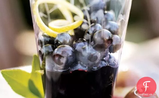 Mirtilli in pepe nero-Sciroppo di Syrah